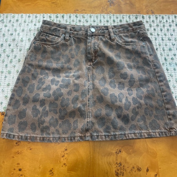 Blank NYC Dresses & Skirts - BLANKNYC Cheetah Skirt 25
